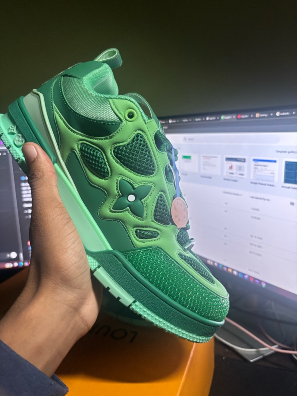 LV Skate Green